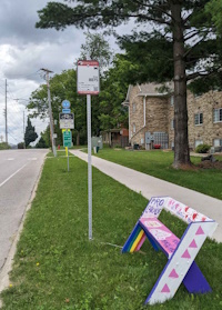 Bus Stop Bench